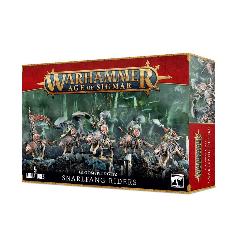 Warhammer Age of Sigmar - Gloomspite Gitz: Snarlfang Riders