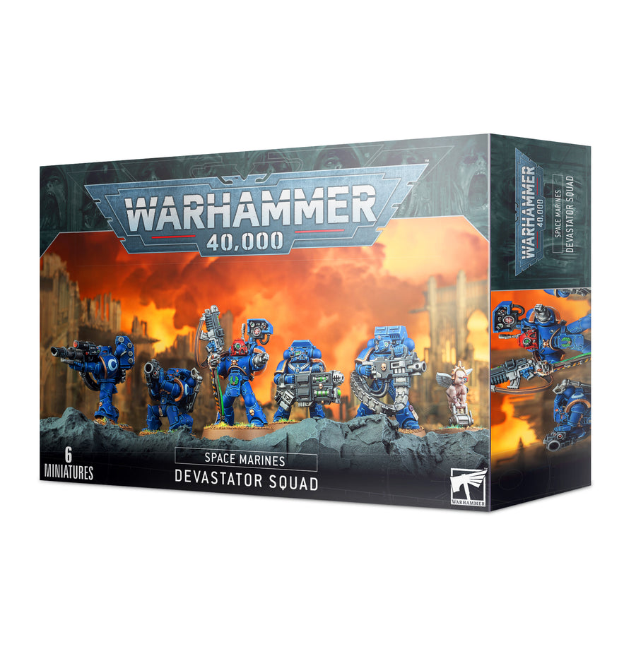 Warhammer 40,000 - Space Marines Devastator Squad