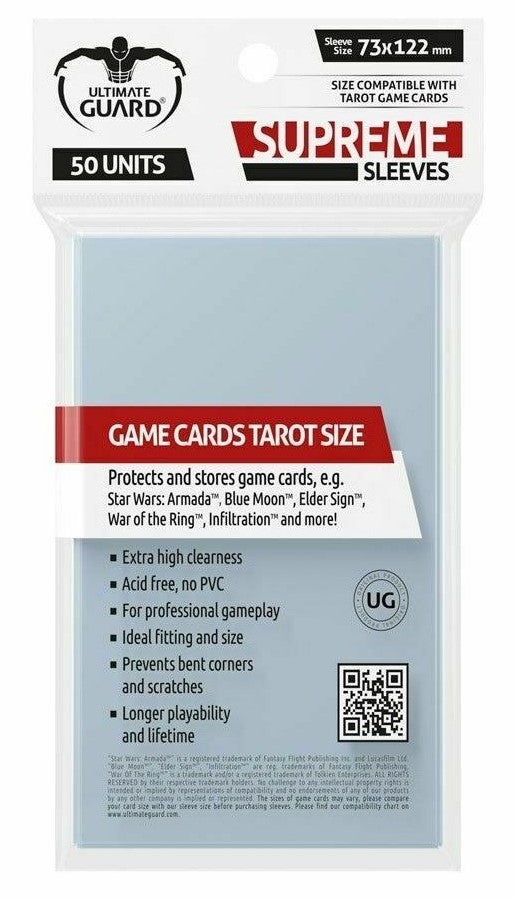 Ultimate Guard Board Game Sleeves Tarot Size (50)