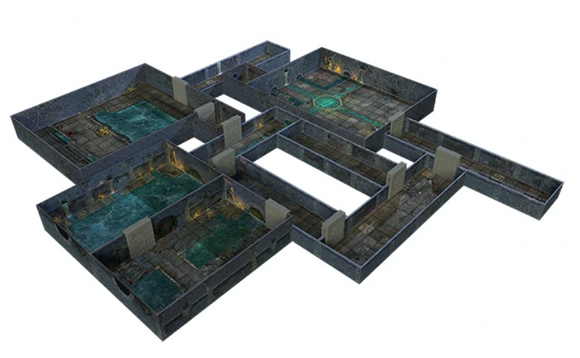 Tenfold Dungeon - Dungeons & Sewer set