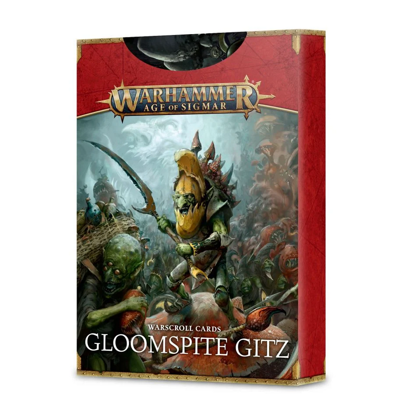 Warhammer Age of Sigmar - Warscroll Cards: Gloomspite Gitz (old)
