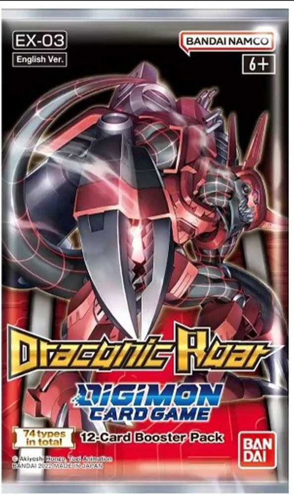 Digimon Card Game - Draconic Roar [EX-03] Booster Pack