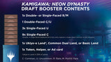 Kamigawa: Neon Dynasty Draft Boosters Display