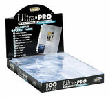 Ultra Pro 9-Pocket Platinum Page for Standard Size Cards (11-Holes)